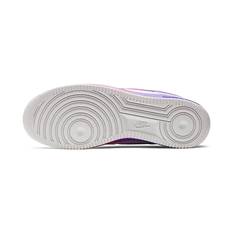 Nike Air Force 1 Low Gradient Vast Grey Hyper Grape Vast Grey/Hyper Grape-Active Fuchsia-Black (CJ0524-002)