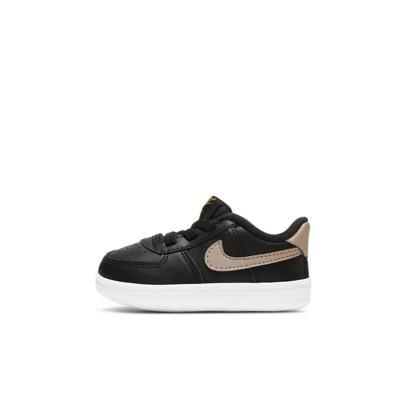 Nike Force 1 Cot Baby Bootie Black (CK2201-004)