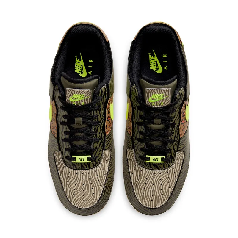 Nike Air Force 1/1 Animal (2021) – “Medium Olive / Bolt / Ratan / Black” (DM5329-200)