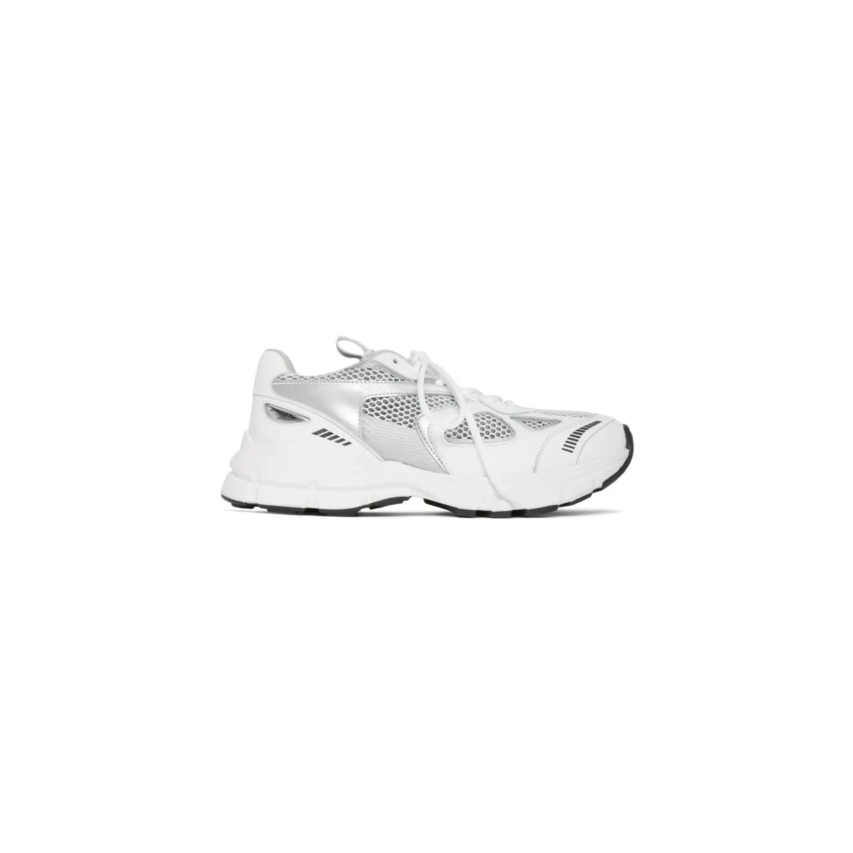 Axel Arigato White and Silver Marathon Sneakers (33036)