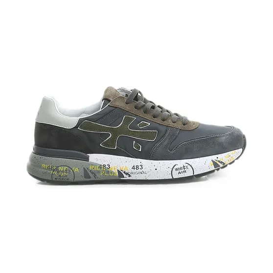 Premiata Mick met logopatch “Grey” (MICK8432M)