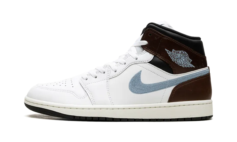 Jordan 1 Mid SE White Brown Blue Grey (FQ7831-142)