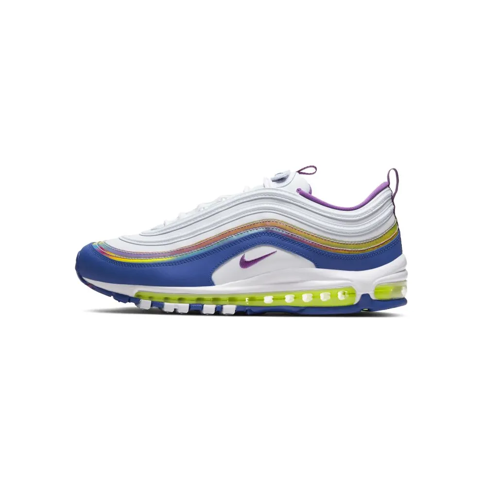 Nike Air Max 97 Easter (2020) White/Multi-Color-Game Royal (CJ0591-100)
