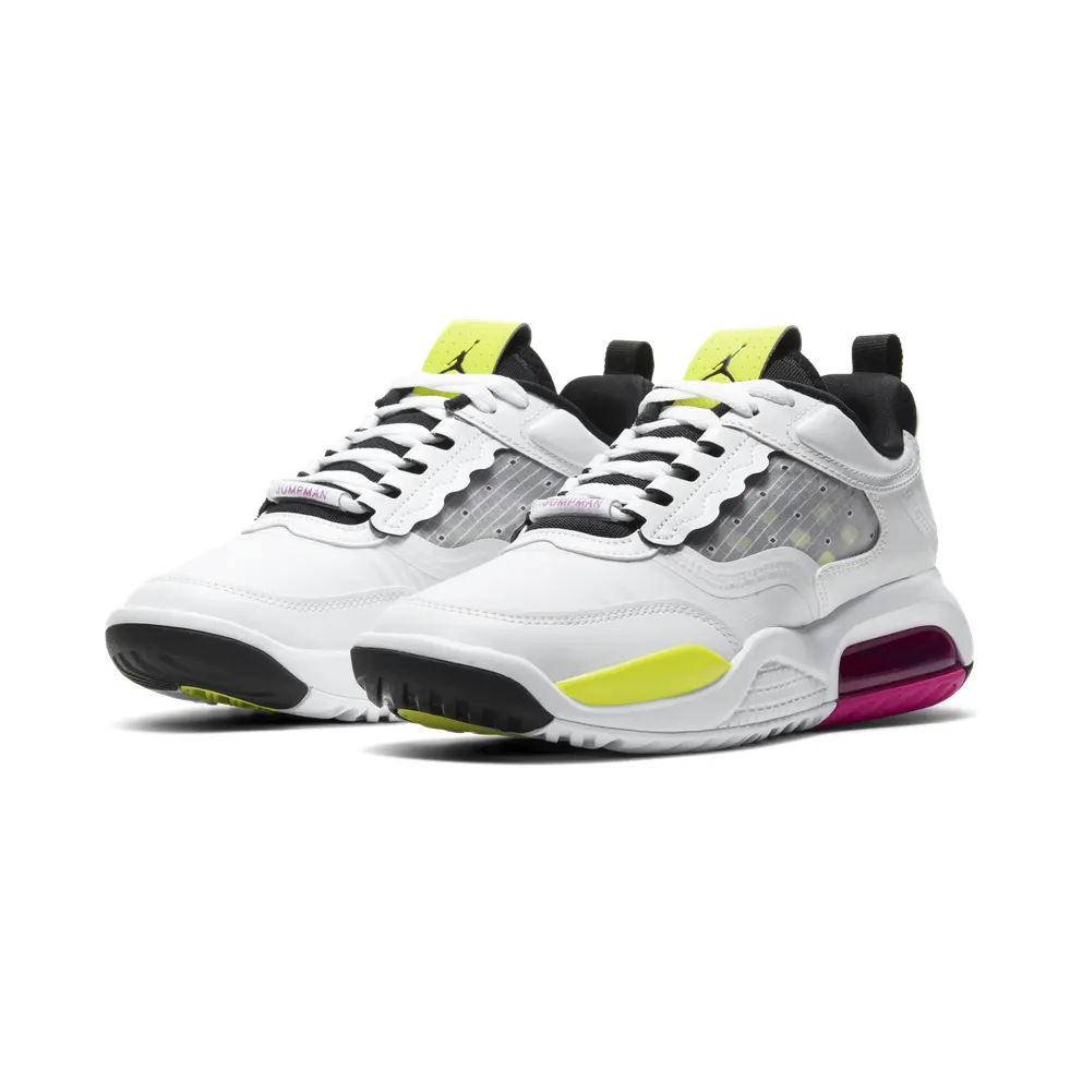 Air Jordan Max 200 (GS) “White / Active Fuchsia / Cyber / Black” (CD5161-102)