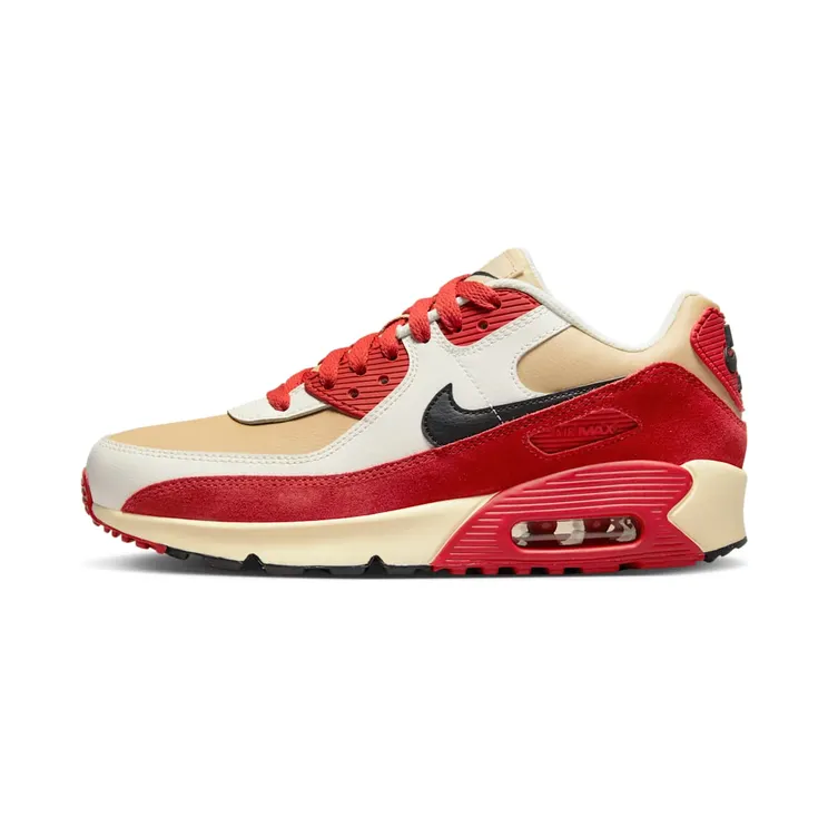 Nike Air Max 90 LTR GS “Sesame / Red Clay / Sail / Black” (CD6864-200)