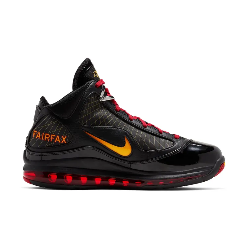Nike LeBron 7 Fairfax Away (2020) Black/Varsity Red-Varsity Maize (CU5646-001)