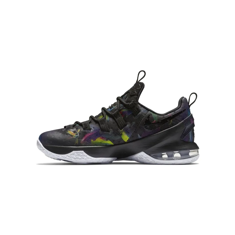 Nike LeBron 13 Low Birds of Paradise Black/Black-White-Volt (831925-051)