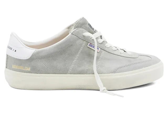 Golden Goose Soul-Star Suede “Grey/White” (GMF00464 F008346 60460)
