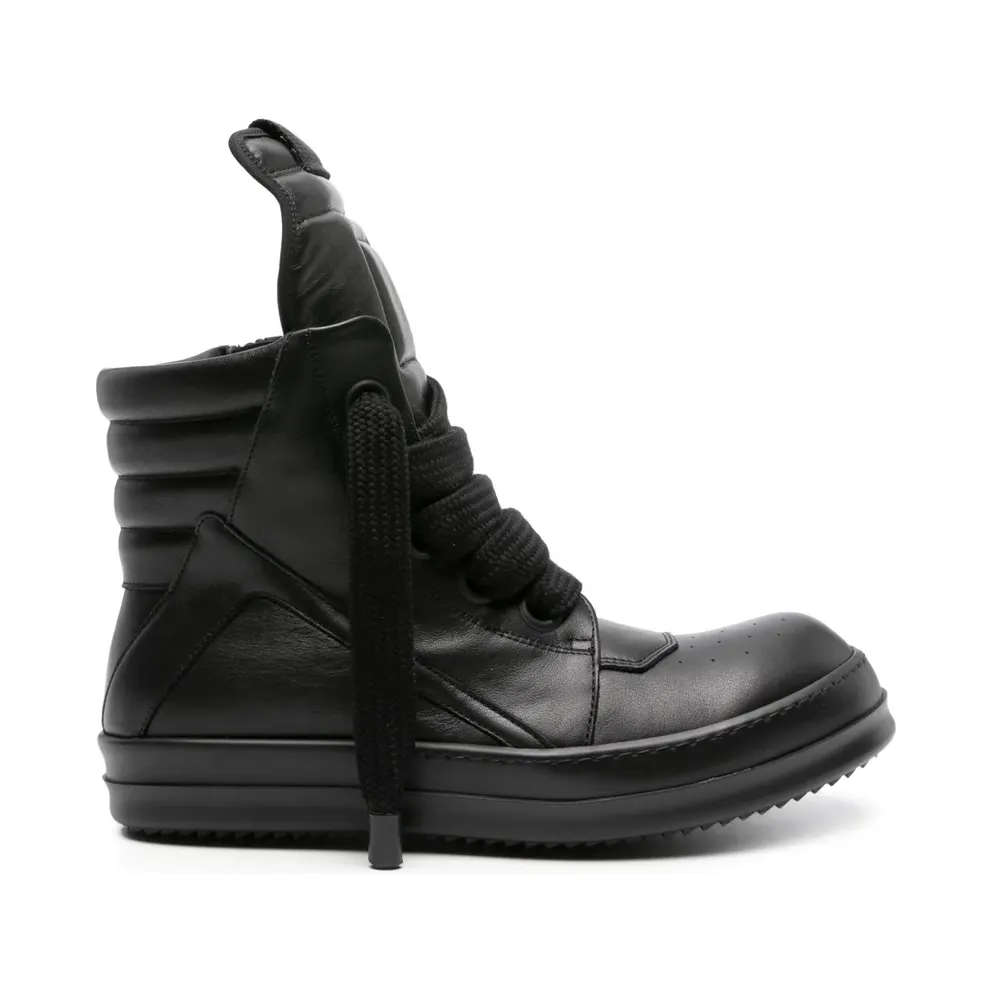 Rick Owens Geobasket High-Top-Sneakers – Schwarz (RU01D3898LCOW2)