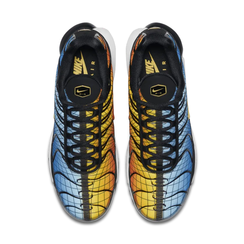 Nike Air Max Plus Greedy Black/Tour Yellow-Team Orange-Chile Red (AV7021-001)