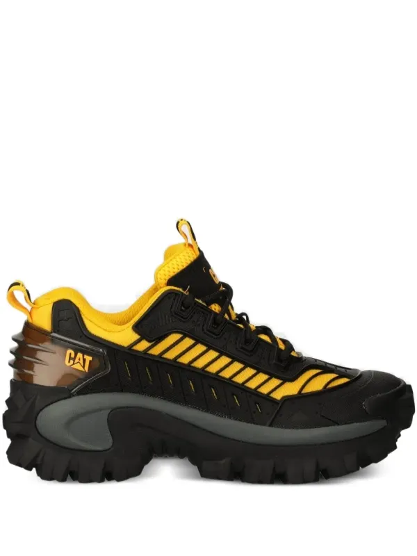 caterpillar Sneakers with vlakken and lus – Black (P111427)