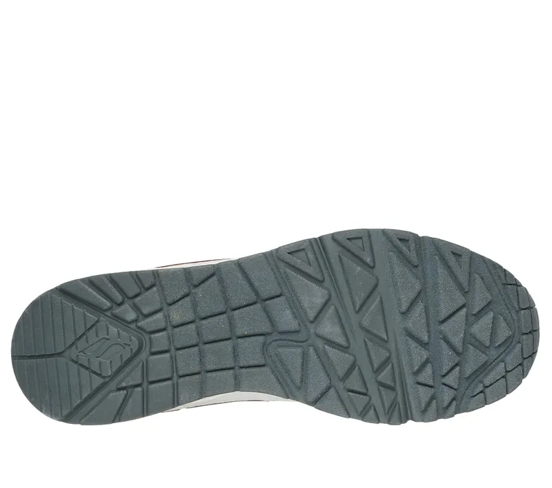 Skechers Uno – Retro One – White / Groente – “White” (183020 WGR)