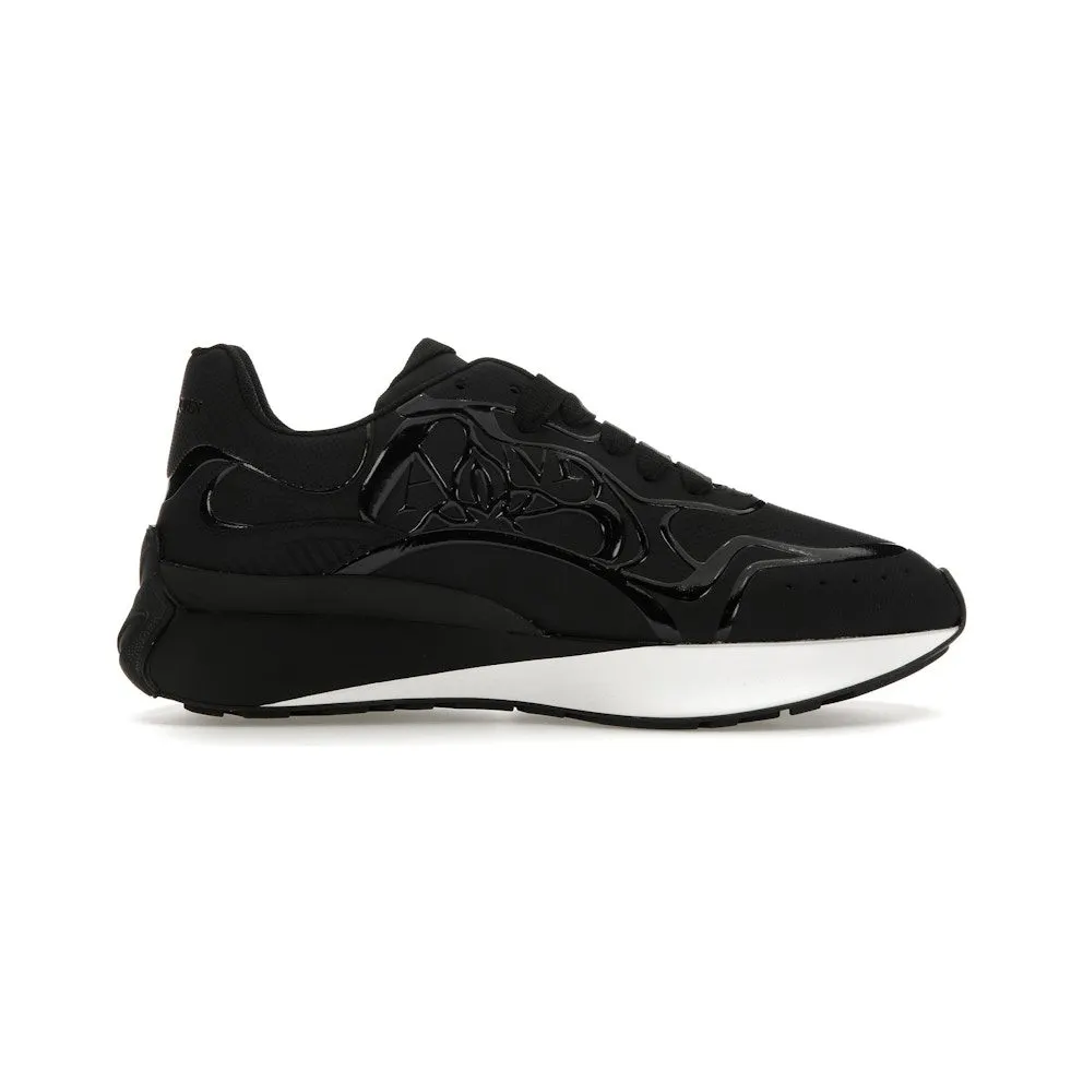 Alexander McQueen Sprint Runner Black White (757720WHYKH1070)
