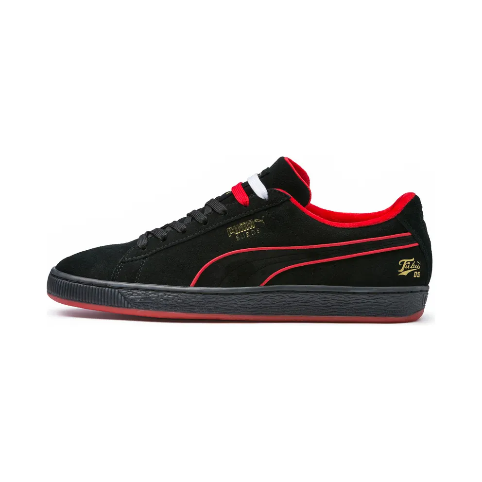 Puma Suede Fubu 50th Anniversary Puma Black/High Risk Red (366320-02)
