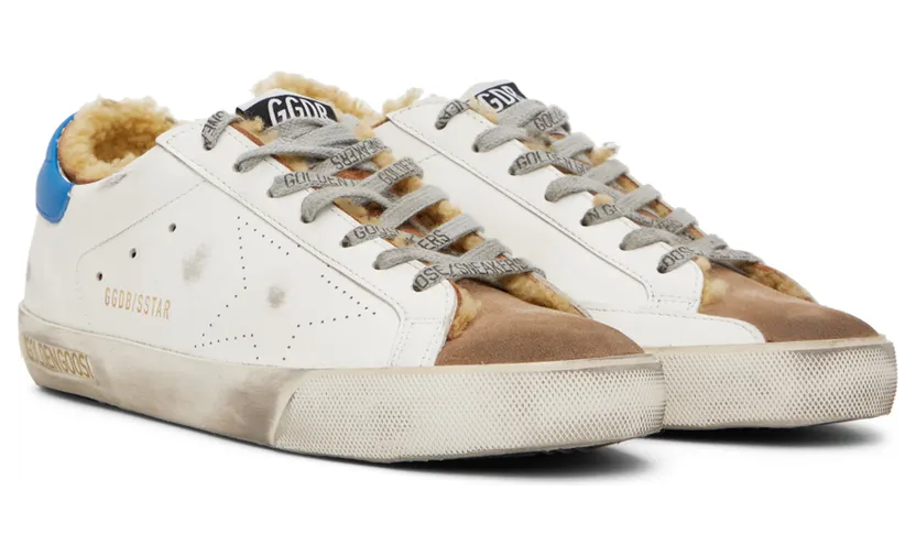 Golden Goose White Super-Star Skate Sneakers (GMF00105.F003174.11153) (4)
