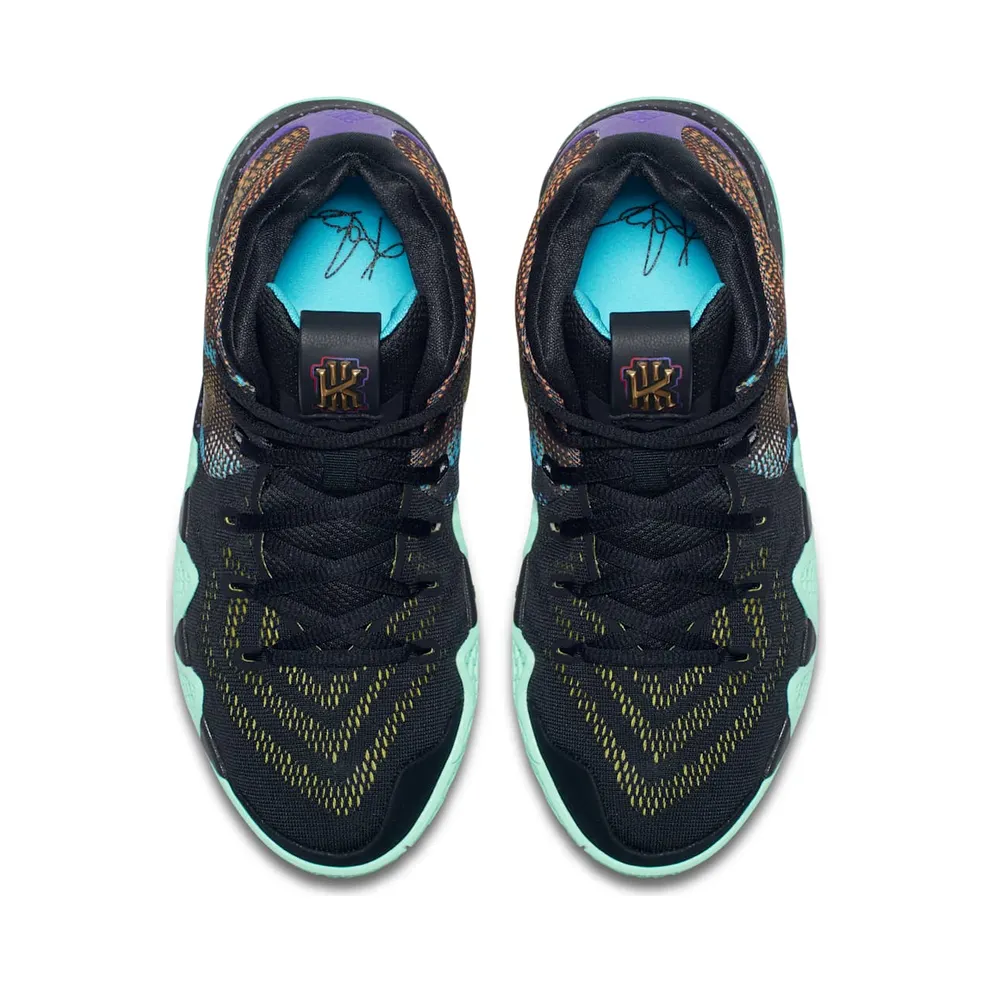 Nike Kyrie 4 Mamba Mentality (GS) Black/Sonic Yellow-Purple Venom (AV3597-001)