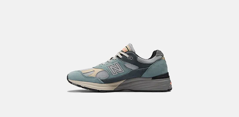 New Balance 991 MiUK Silver Blue Turbulence (U991SG2)