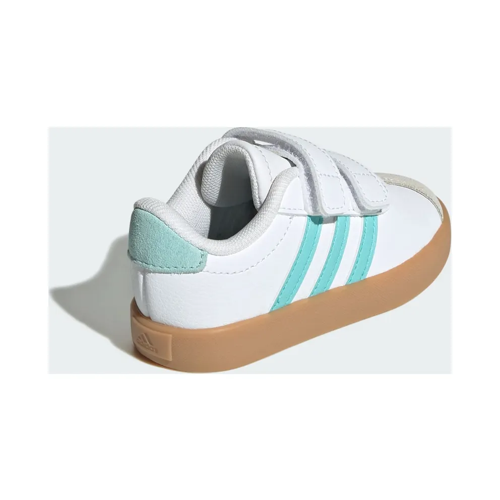 adidas VL Court 3.0 Cloud White Flash Aqua Alumina (JS2597)