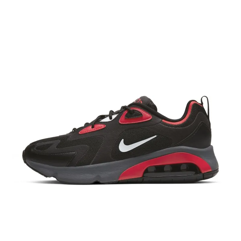 Nike Air Max 200 Black/University Red Black/University Red-Dark Grey-White (CI3865-002)