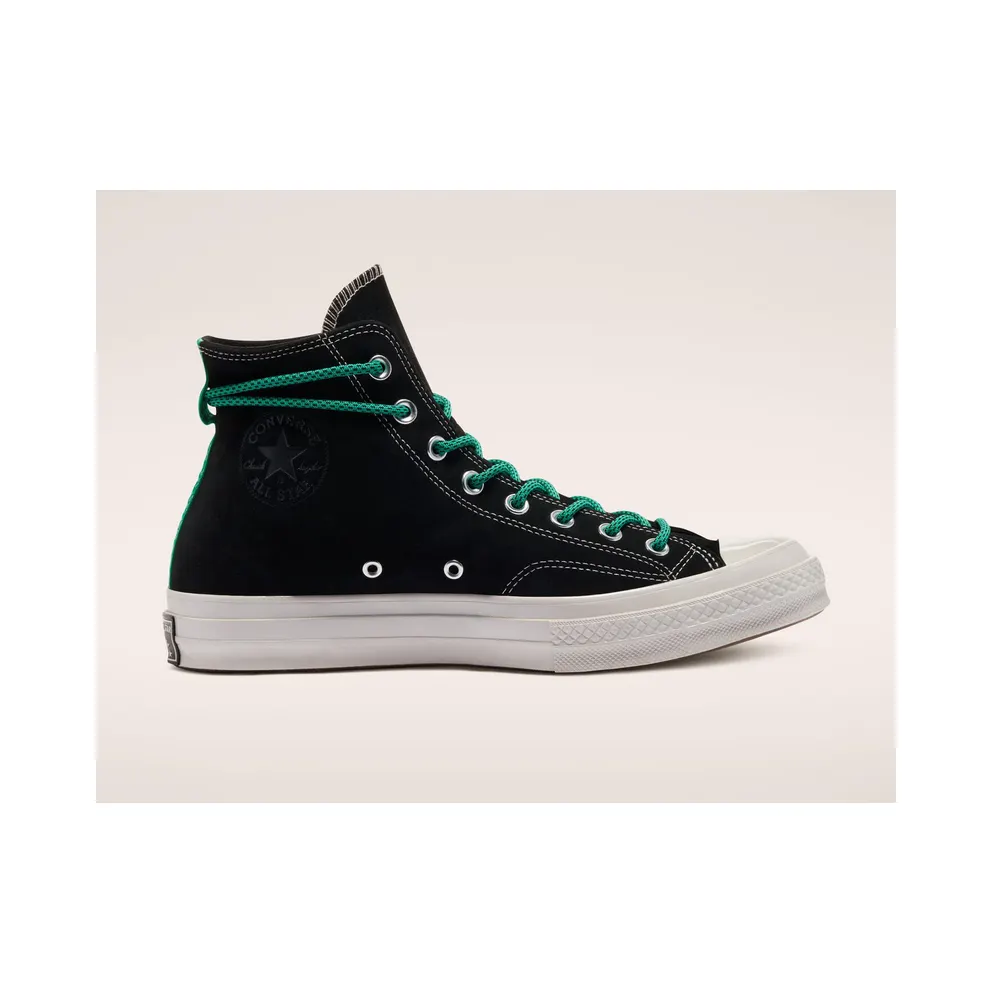 Converse Digital Terrain Chuck 70 High Top Black/Court Green/Pale Putty (170115C)