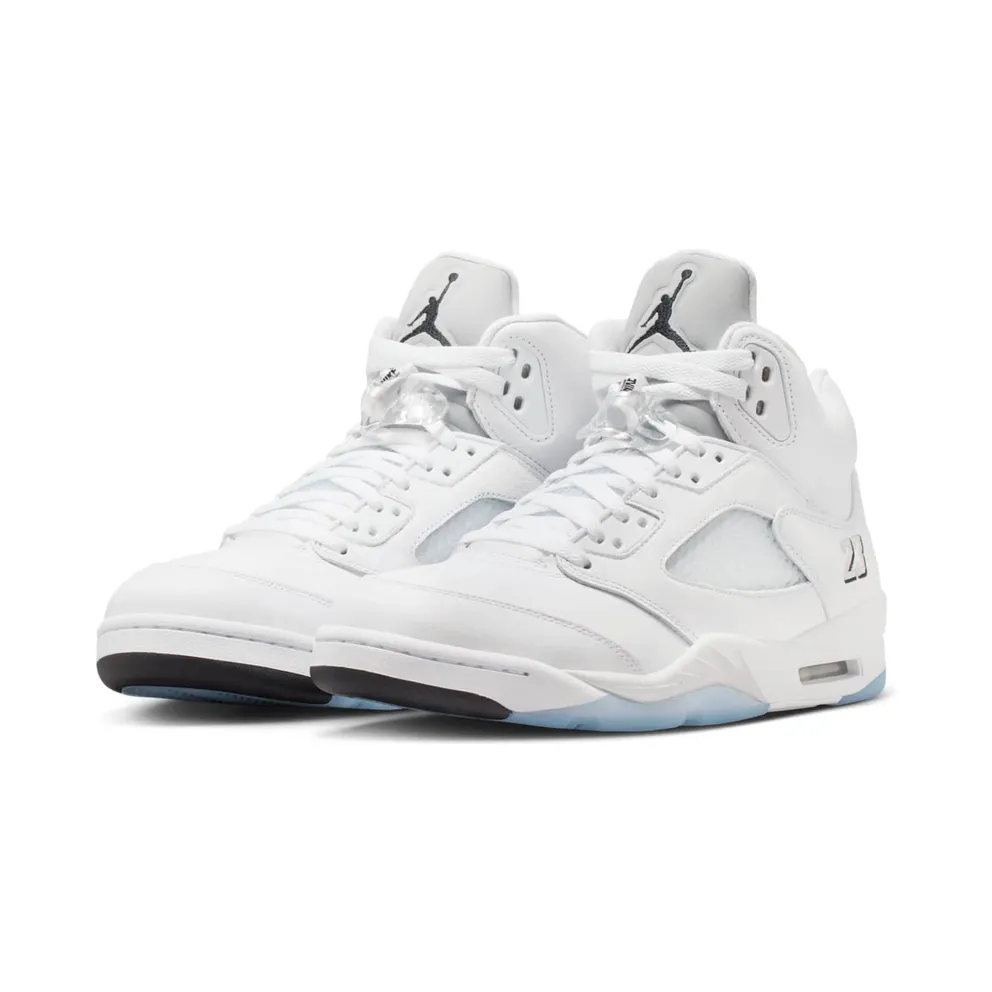 Air Jordan 5 “White Metallic (2026)” (HQ7978-103)