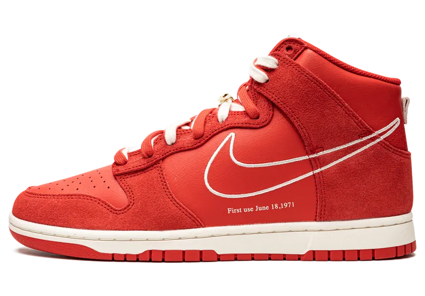 Nike Dunk High First Use (2021) – “University Red / Sail” (DH0960-600)