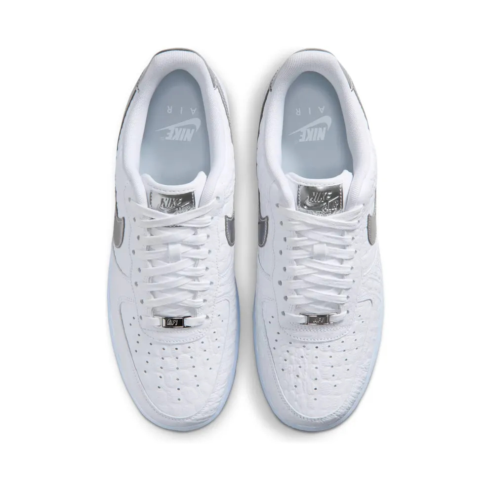 Nike Air Force 1 Low ’07 “Crocodile White Blue Tint” (IR1981-100)