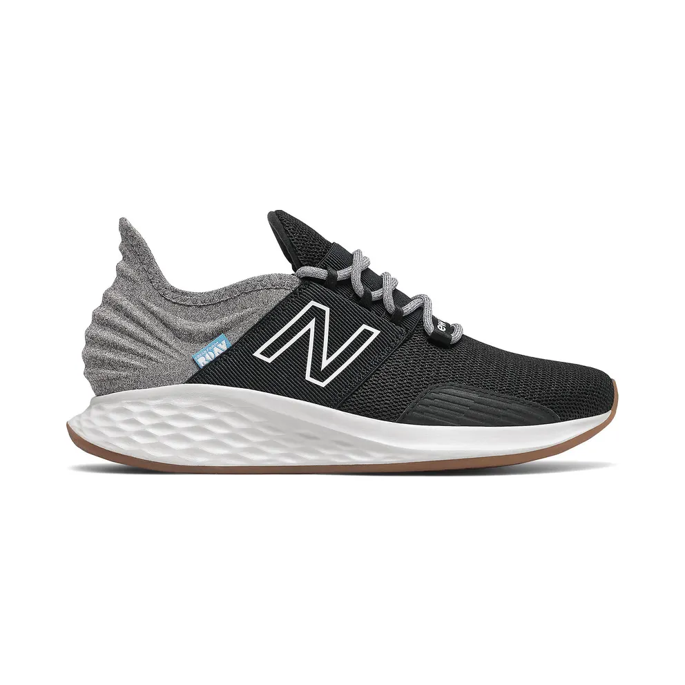 New Balance Fresh Foam Roav Tee Shirt Black/Grey (WROAVTK)