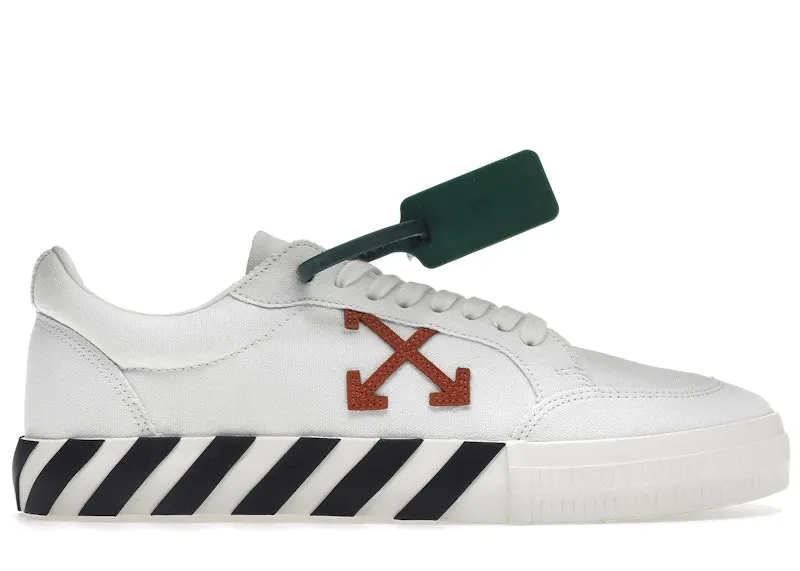 OFF-WHITE Vulc Low Canvas White Red Arrow Black (OMIA085C99FAB0010125)