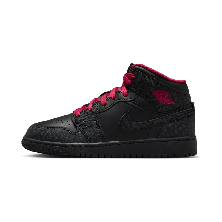 Nike Air Jordan 1 Mid SE “Black / Tough Red” (IX3528-010)