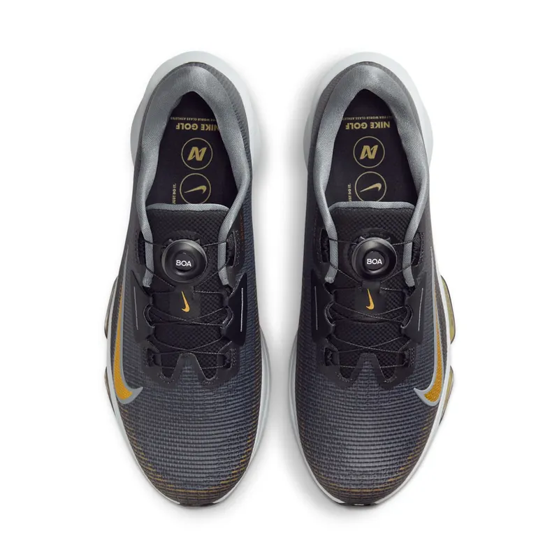 Nike Infinity Tour BOA 2 Black Cool Grey Pure Platinum Infinite Gold (FN6730-003)