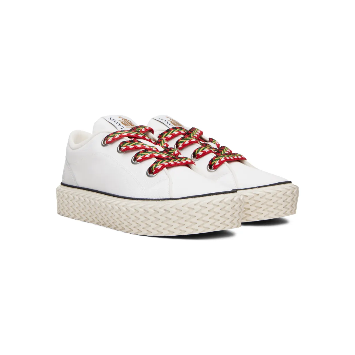 Lanvin White Curbies Sneakers (FM-SKIK01-CANV-E22) (4)