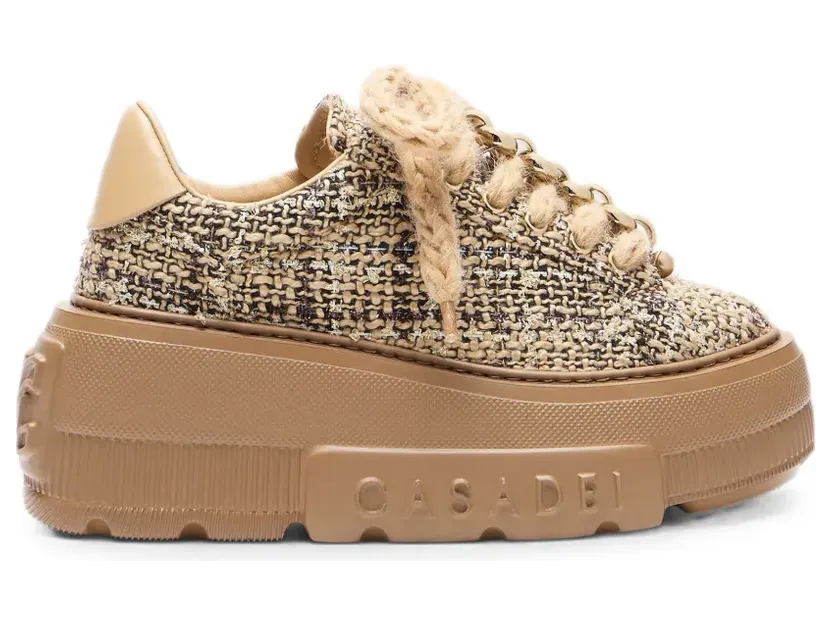Casadei Nexus bouclé sneakers – Bruin (2X125C0701C30902704)