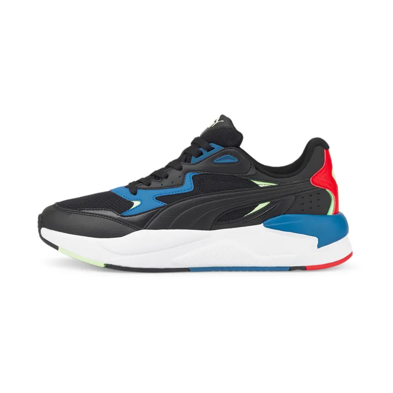 Men’s PUMA X-Ray Speed Black/Black/Vallarta Blue (384638-03)