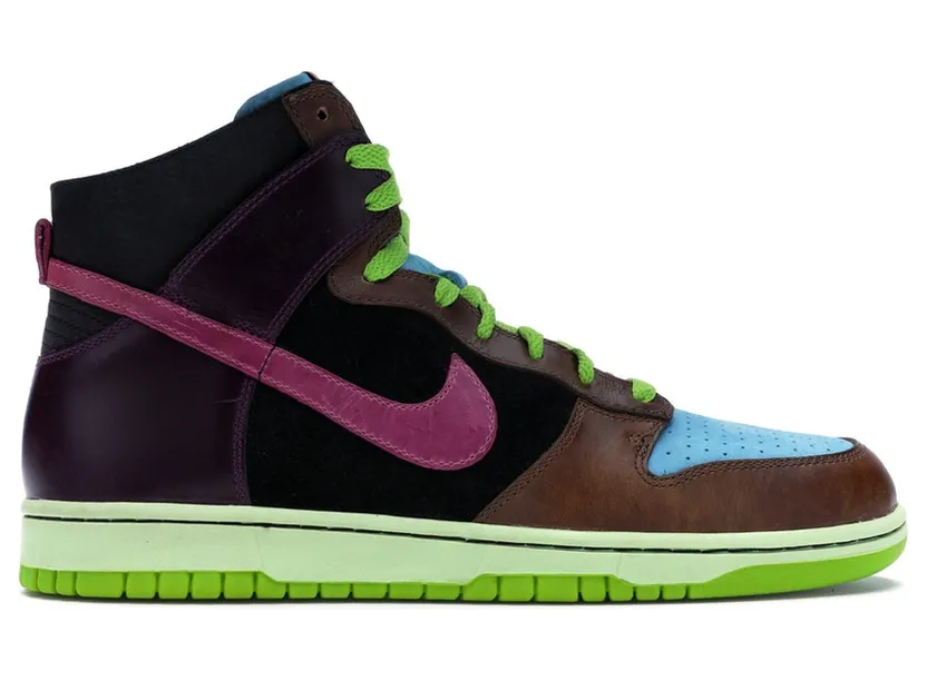 Nike Dunk Hi Nl ‘Undefeated’ Blue Reef/Cotton Candy-Black (312205-461)