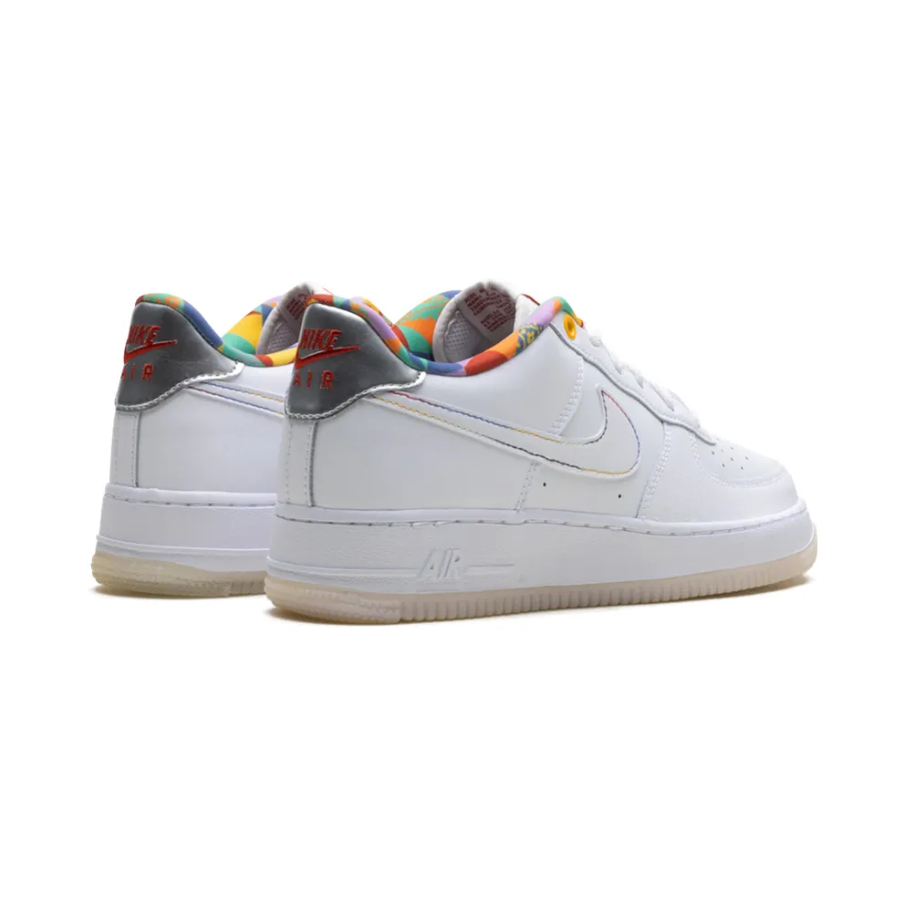 Nike Air Force 1 Low LV8 GS “White Playful Print” (FN8912-111)