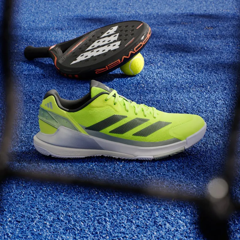 Adidas Crazyquick Padel Lucid Lemon / Core Black / Silver Metallic (JS2852)