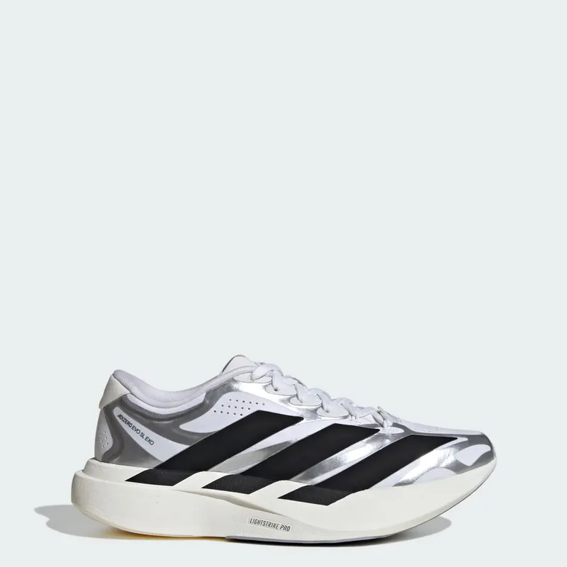 Adidas Adizero EVO SL EXO Cloud White / Core Black / Iron Metallic (KI4782)