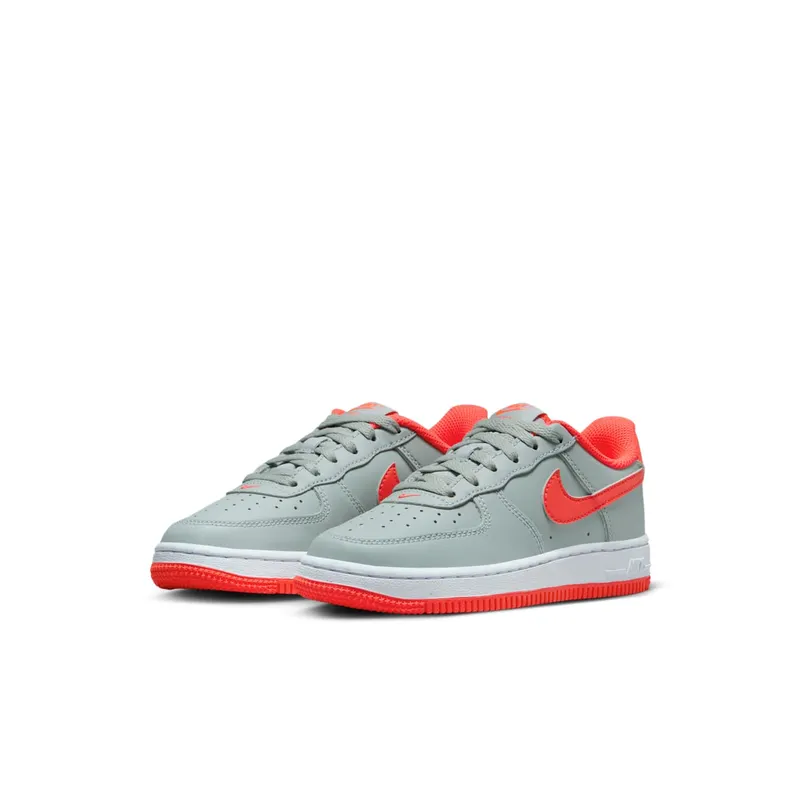 Nike FORCE 1 PS “GREY RED” (CZ1685-005)