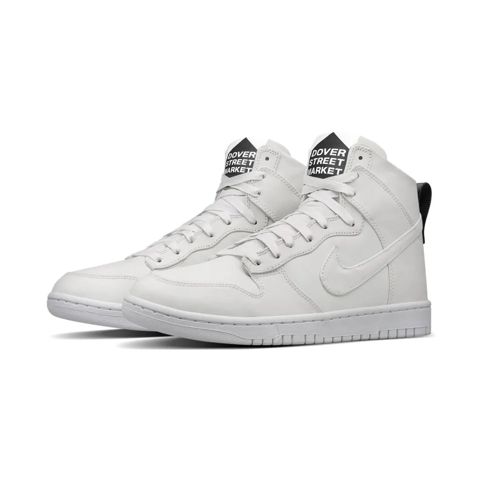 Nike Dunk High Dover Street Market White White/White (718766-101)