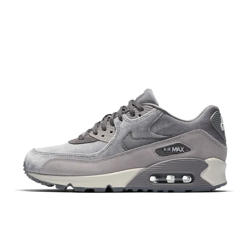 Nike Air Max 90 Velvet Gunsmoke (W) Gunsmoke/Gunsmoke (898512-007)