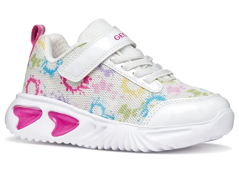 Geox sneaker Wit/Veelkleurig (J45E9B0GFHH-C0653)