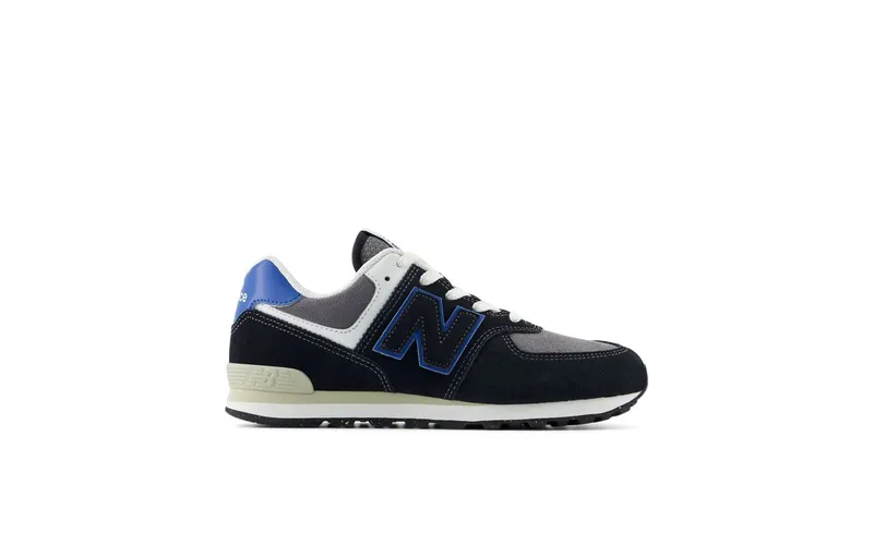 New Balance 574 LACE “Black / Blue Agate” (GC574QRB)