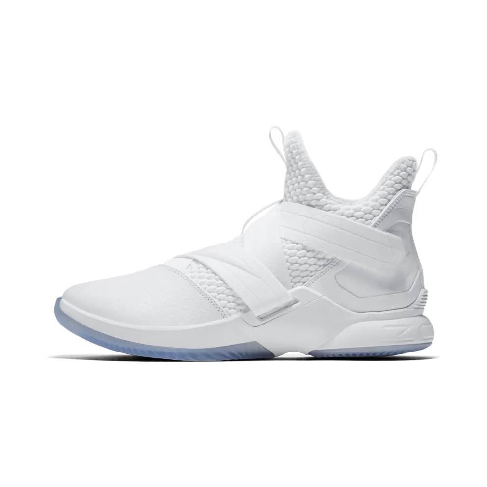 LeBron Soldier 12 White/White-White (AO4054-101)