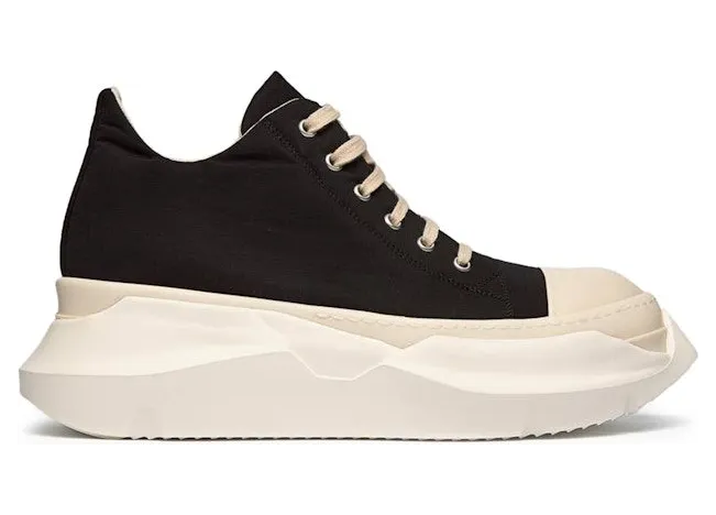 Rick Owens DRKSHDW Abstract Low Strobe Cotton Nylon Black Milk (DU02B4842 MU 911)