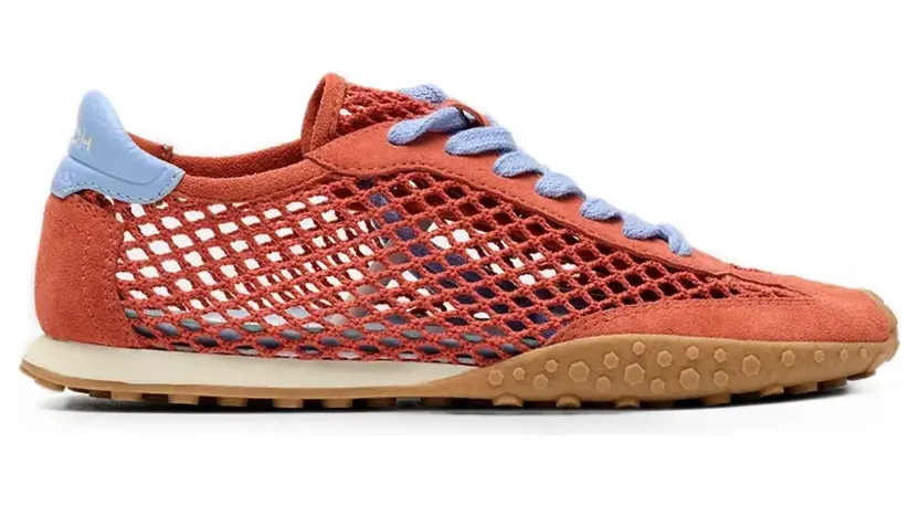 Hoff Bridge Fishnet Sneakers mit Wildledereinsätzen – Orange (22661004)