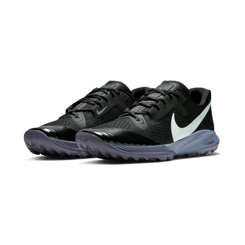 Nike Air Zoom Terra Kiger 5 Black Black Gunsmoke Wolf Grey Barely Grey (AQ2219-001)
