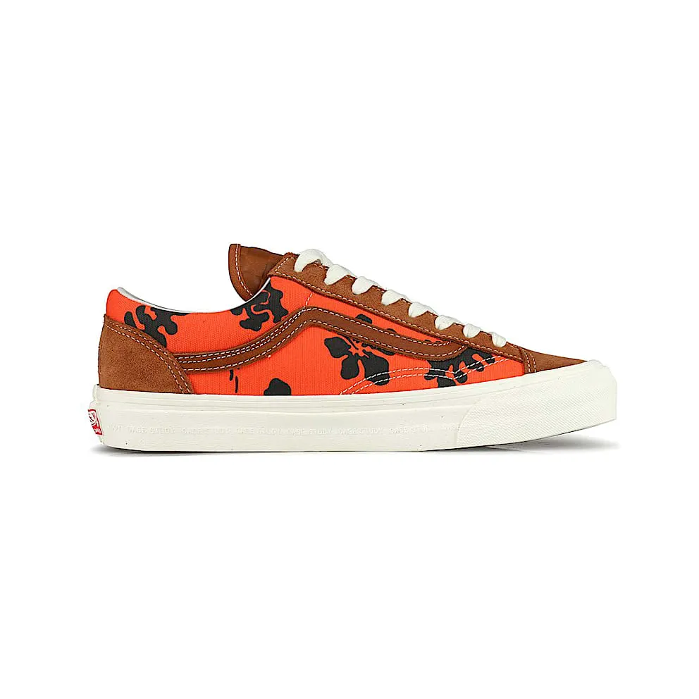 Vans Style 36 Modernica Orange Hawaiian Print Leather Brown/Hawaiian (VN0A3MVMVQJ)