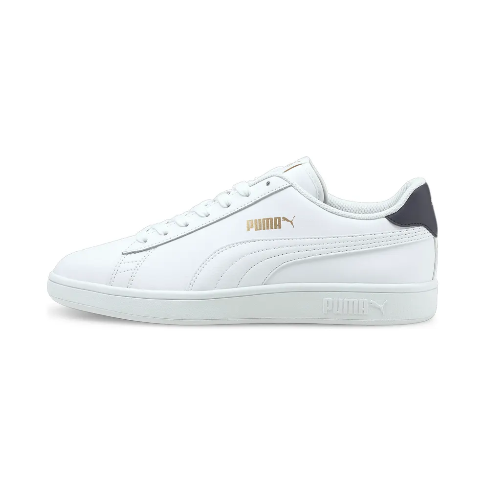 Puma Smash v2 leren Gold/Blue/White (36521535)