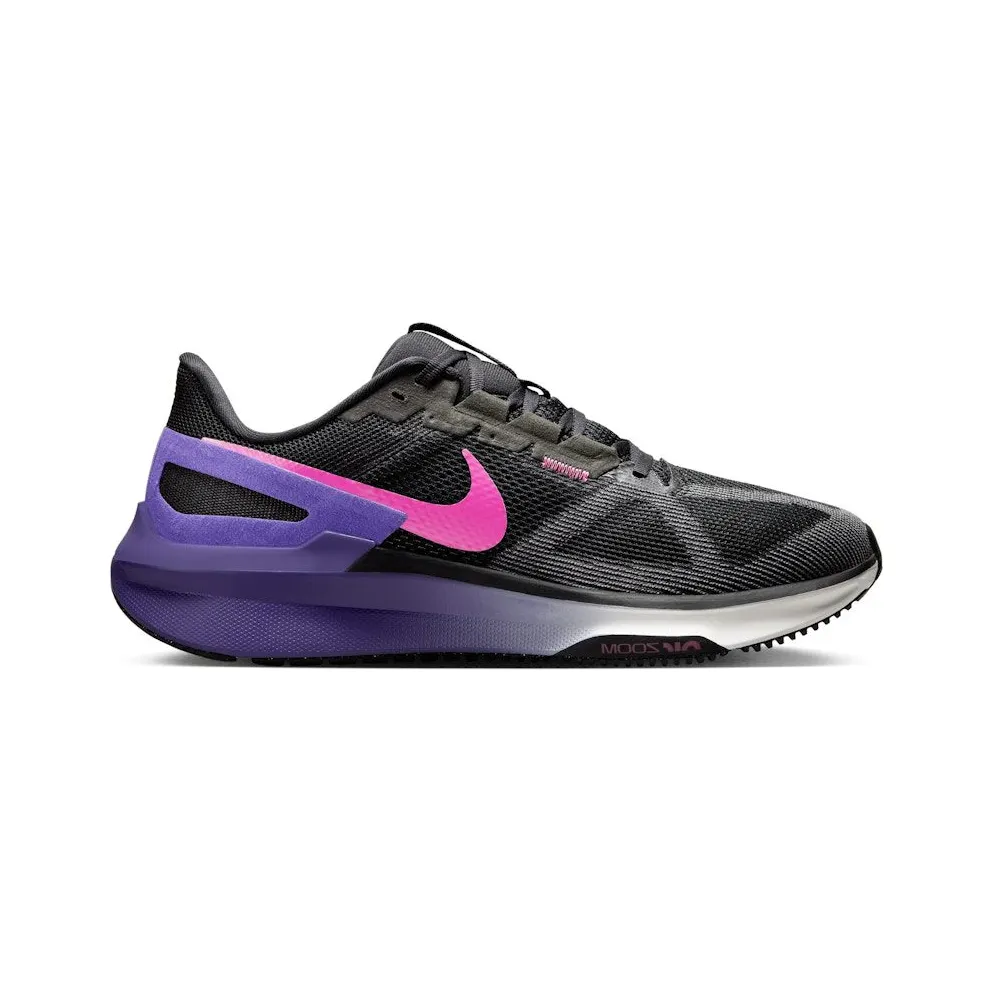 Nike Structure 25 Black Anthracite Field Purple Laser Fuchsia (DJ7883-010)
